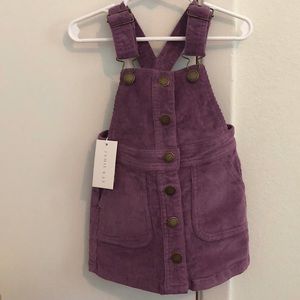 Jaime Kay Corduroy Jumper Dress